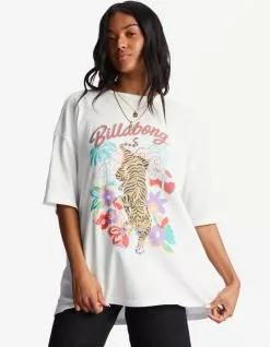 BILLABONG Easy Tiger Womens Oversized Tee
