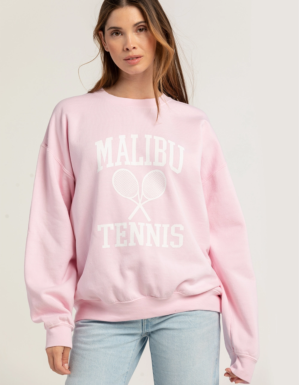 PROJECT SOCIAL T Malibu Tennis Womens Crewneck Sweatshirt
