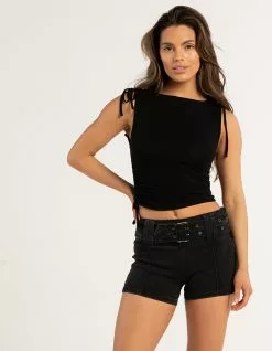 BDG Urban Outfitters Low Rise Womens Belted Shorts