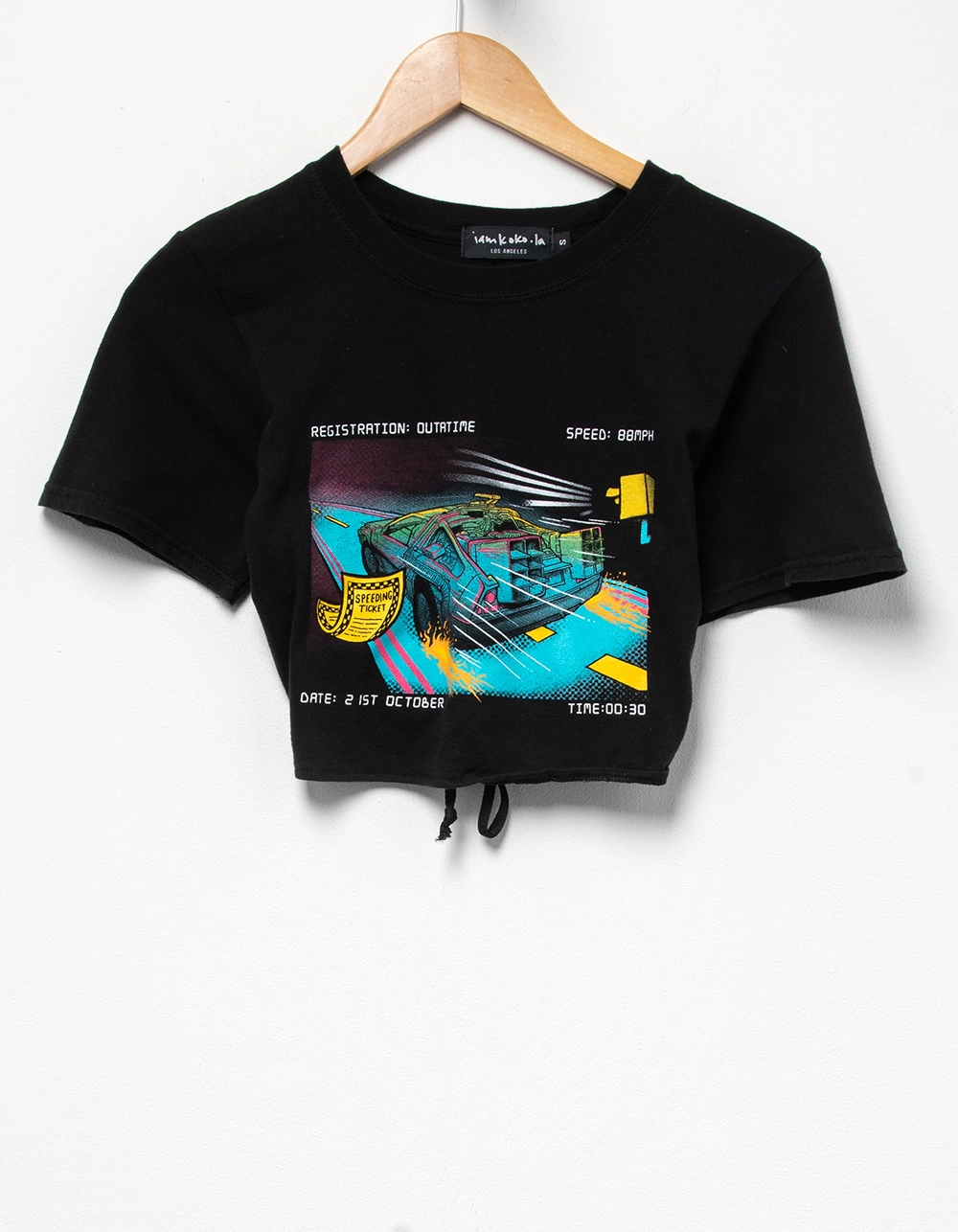 RESTORED By TILLYS Reworked Womens Open Back Cropped Tee