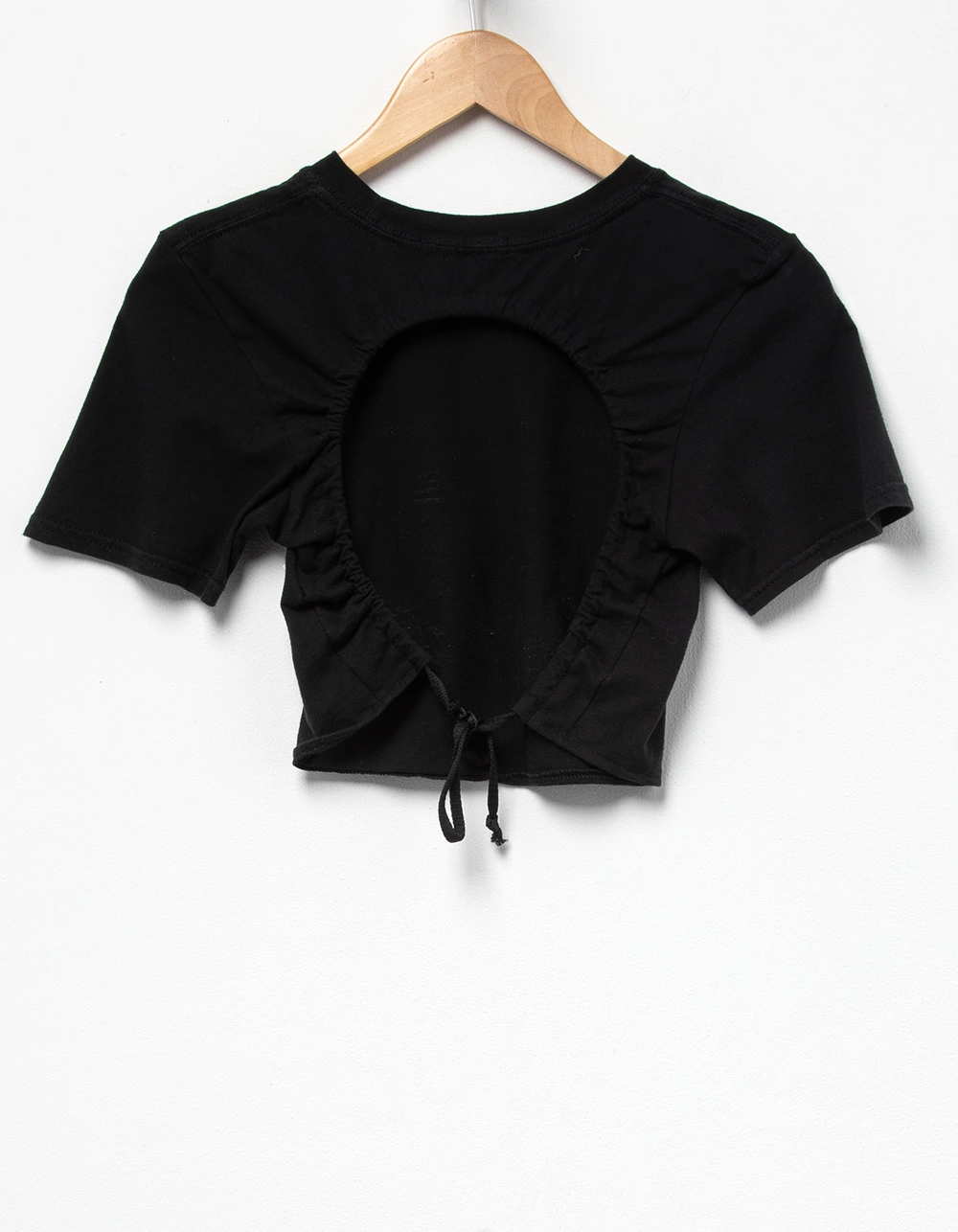 RESTORED By TILLYS Reworked Womens Open Back Cropped Tee - Image 2