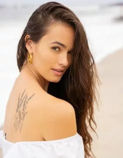 SALTY CALI Marina Hoop Earrings