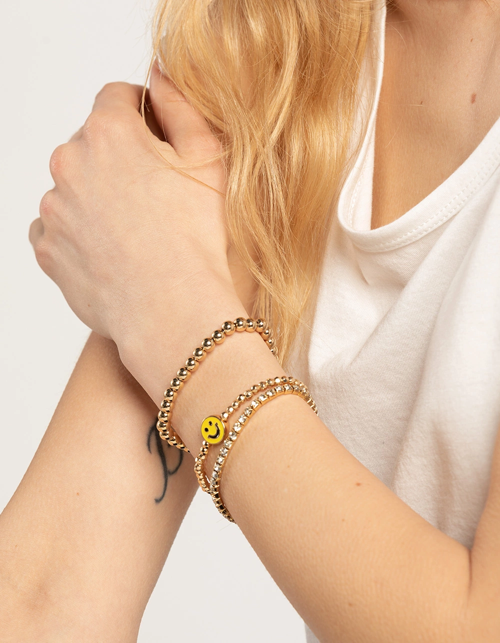 Rhinestone CCB Bracelet - Image 3