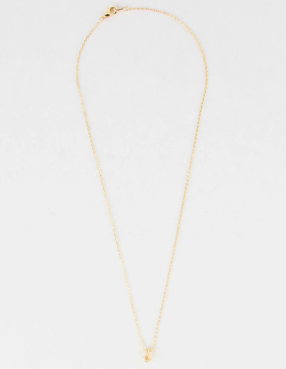 18K Gold Dipped Initial J Necklace