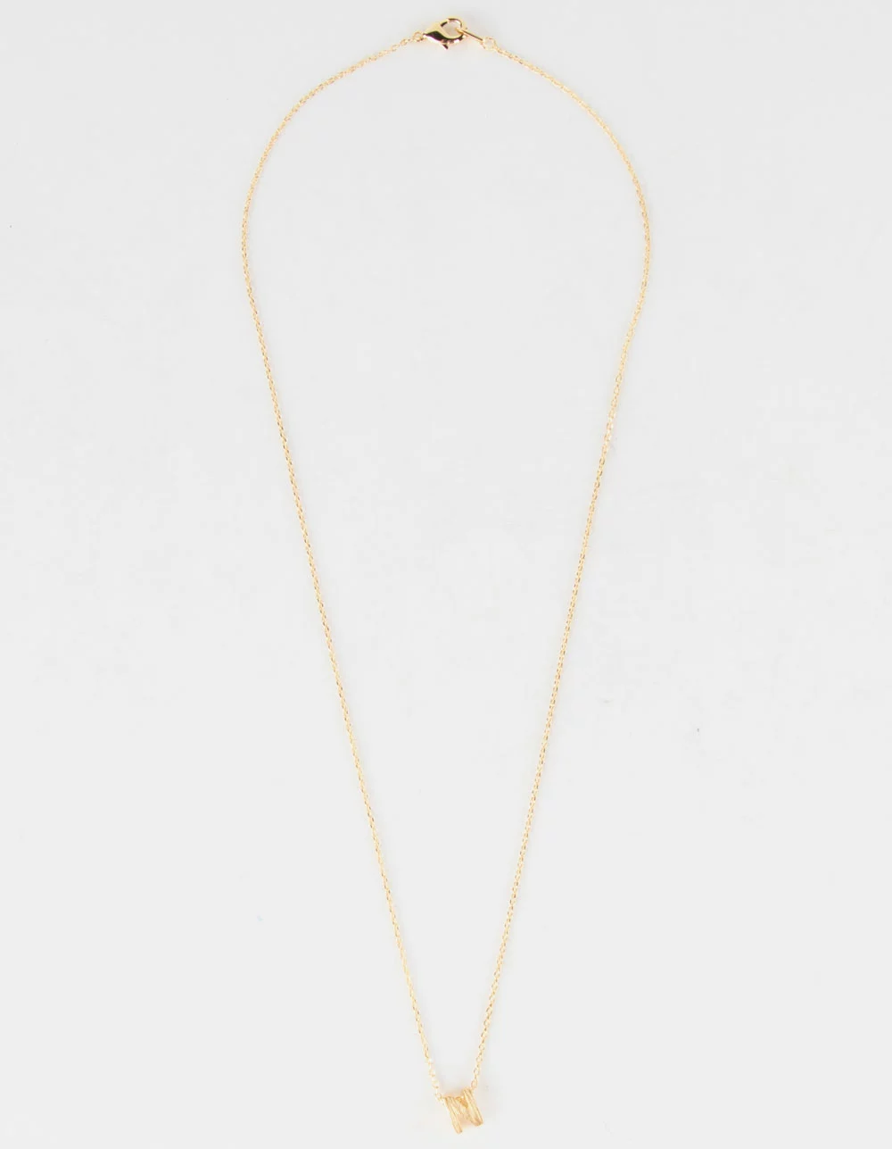 18K Gold Dipped Initial N Necklace