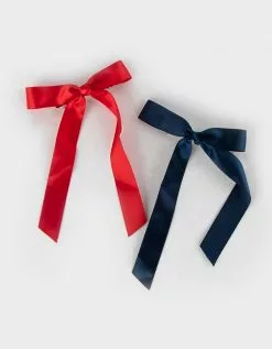 FULL TILT 2 Pack Bow Tie Hair Barrettes