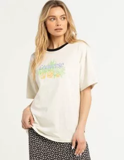 CONVERSE Plant Powered Womens Ringer Tee