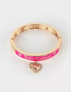 JUICY COUTURE Rhinestone Heart Bracelet
