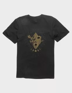 Art/Design CELESTIAL Sunflower Diamond Unisex Tee