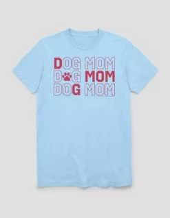Art/Design DOG Mom Text Stack Unisex Tee