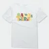 FOOD & BEVERAGE THIRSTY Lime Colorblock Unisex Tee