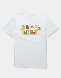 FOOD & BEVERAGE THIRSTY Lime Colorblock Unisex Tee