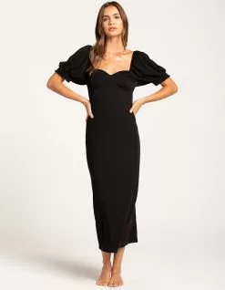 FREE PEOPLE Bel Air Womens Midi Dress